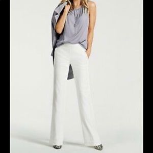 Cabi Angel trouser, coconut cream, size 8L, NWT